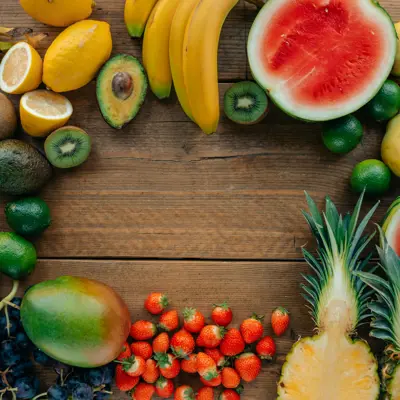 fruits and vegetables