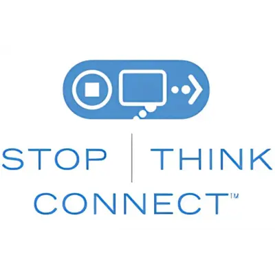 Stop Think Connect logo.